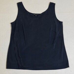 LAFAYETTE 148 New York Women's Silk Double Georgette Sleeveless Blouse Tank 14